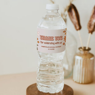 Groovy Bohemian Water Bottle Sticker