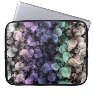 Groovy Boho Bubbles Eclectic Uingender Pride Flag Laptop Sleeve