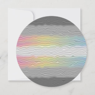 Groovy Boho Trippy Abstract Demifluid Pride Flag