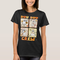 Groovy Boo Boo Crew Nurse Funny Ghost Women Hallow