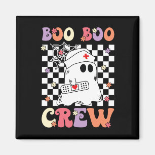 Groovy Boo Boo Crew Nurse Ghost Paramedic Emt Ems Magnet