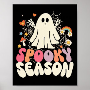 Groovy Boo Ghost Spooky Halloween Costumes Mens  K Poster