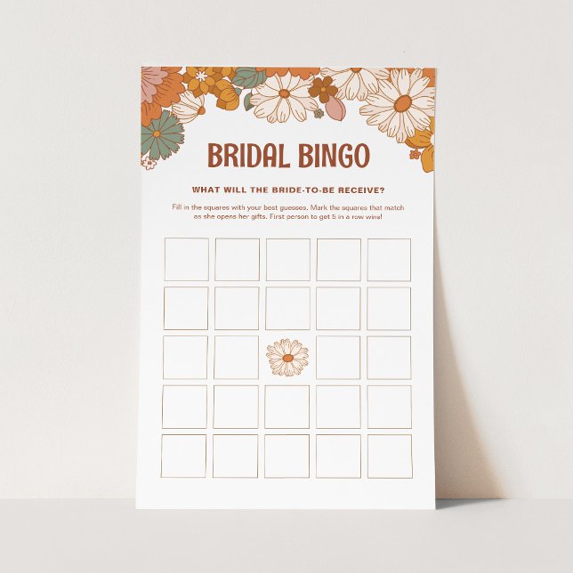 Groovy Bridal Bingo Game (Creator Uploaded)