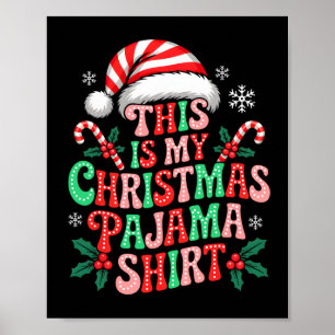 Groovy Bruh Christmas Funny Xmas Kids Teens Boys C Poster