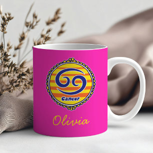 Groovy Cancer Custom Coffee Mug