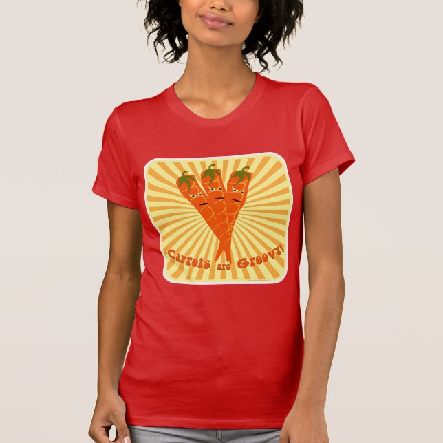 Groovy Carrots T-Shirt (Front)