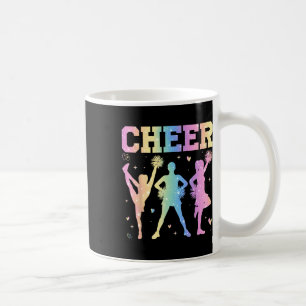 Groovy Cheer Coquette Bow Cheerleading Lover Cheer Coffee Mug