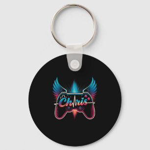 Groovy Chris First Name D Chris Control Game Meme  Key Ring