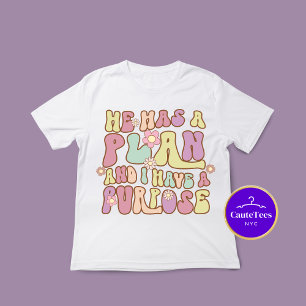 Groovy Christian Bible Religious Inspirational  T-Shirt