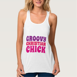 GROOVY CHRISTIAN CHICK T-shirts