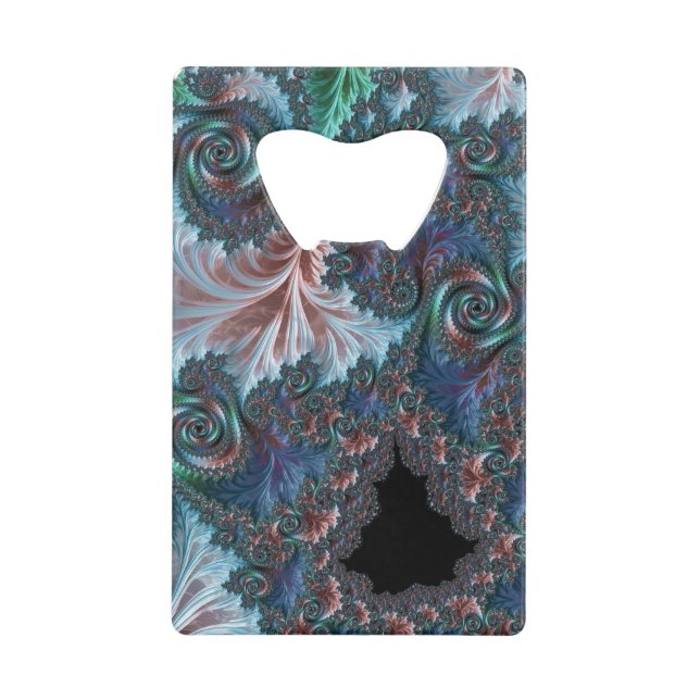 Groovy Colourful Boho Hippie Mandelbrot Fractal Ar (Front)