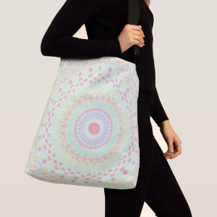 Groovy Colourful Hippie Mandala Crossbody Bag