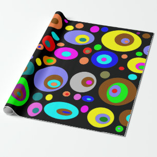 Groovy Colours Wrapping Paper