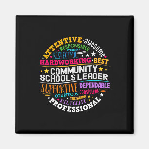 Groovy Community Schools Leader Spreading Positivi Magnet