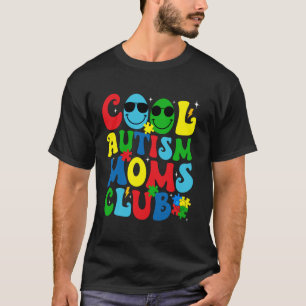 Groovy Cool Autism Moms Club Autism Awareness Son T-Shirt