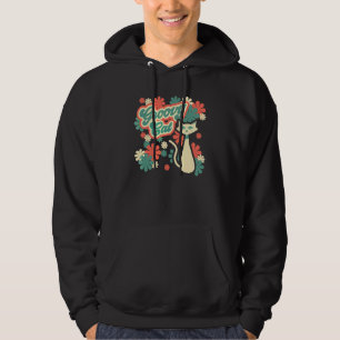 Groovy Cool Funky Cat Psychedelic Retro Vintage 60 Hoodie