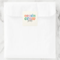 Groovy Cousin Crew Personalised