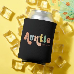 Groovy Custom Auntie Established   Gifts for Aunt Can Cooler