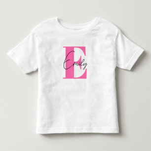 Groovy Custom Girls Name Toddler Shirt