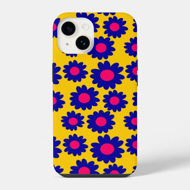 Groovy Daisies iPhone Case (Back)