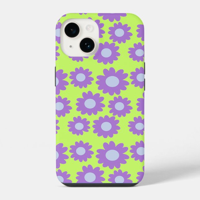 Groovy Daisies iPhone Case (Back)