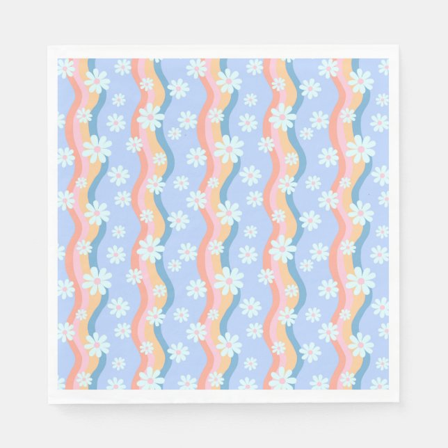 Groovy Daisies   Napkin (Front)