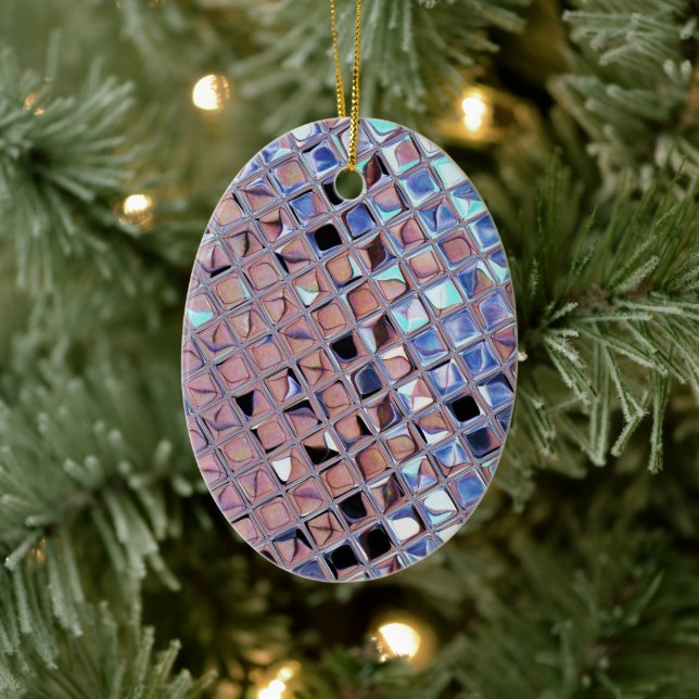 Groovy Disco Ball Mirror Ball Disco Globe Ceramic Tree Decoration (Tree)