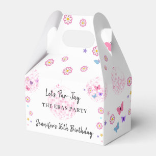 Groovy Disco Eras Birthday Party Favour Box