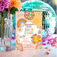 Groovy Disco Party Retro 70s Rainbow Teen Birthday