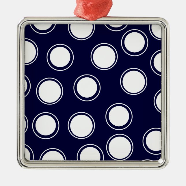 Groovy Dots #5 @ SonoLeTre Metal Tree Decoration (Front)