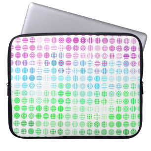 Groovy Eclectic Boho Abstract Toric Pride Flag Laptop Sleeve