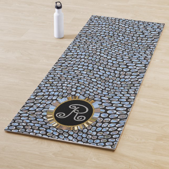 Groovy Elegance Monogram Special Yoga Mat (In Situ)