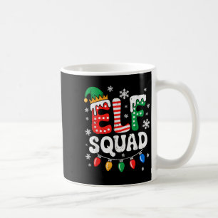 Groovy Elf Squad Elf Family Christmas Matching Paj Coffee Mug
