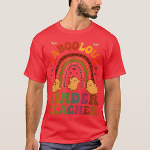 Groovy FABOOLOUS KINDER TEACHER Costume This Is My T-Shirt