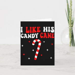 Groovy Family Christmas Couple Matching Funny Tee Card