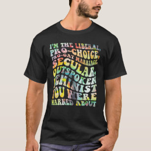 Groovy Feminist Empowerment Women's Rights Social T-Shirt