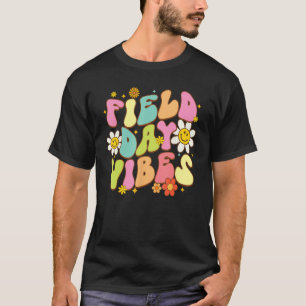 Groovy Field Day 2023 Field Day Vibes Teacher Boy T-Shirt