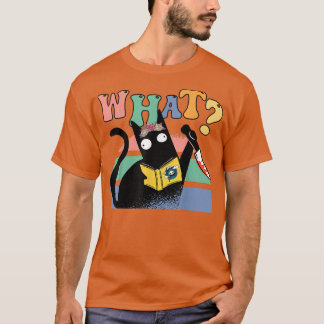 Groovy Floral Cat Sppoky Crew Trick or Teach Seaso T-Shirt