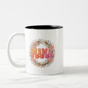 Groovy Floral Mama mug