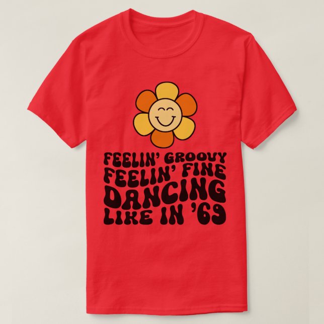 Groovy Flower 1 T-Shirt (Design Front)