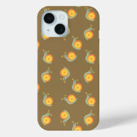 Groovy Flower Child Snail Retro Phone Case