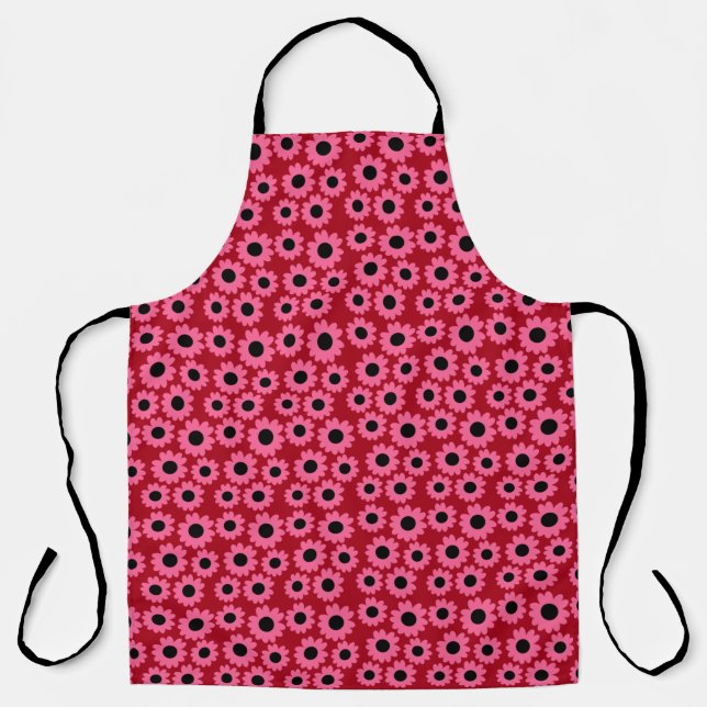 Groovy Flowers Apron (Front)