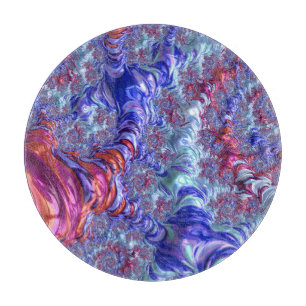 Groovy Fractal Cutting Board