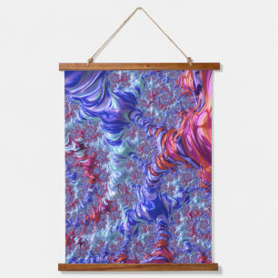 Groovy Fractal  Hanging Tapestry