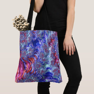Groovy Fractal Tote Bag