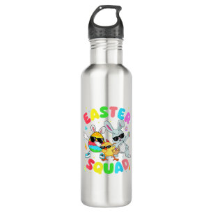 Groovy Funny Rabbit Egg Chick Easter Squad Day Men 710 Ml Water Bottle