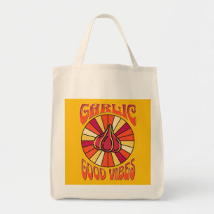 Groovy Garlic Good Vibes Reusable Bag