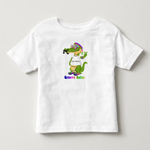 Groovy Gator Customise and Personalise Toddler T-Shirt