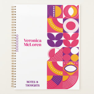 Groovy Geometry Planner 2026 – DIY Custom Design