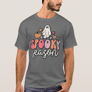 Groovy Ghost Spooky Season 866 T-Shirt